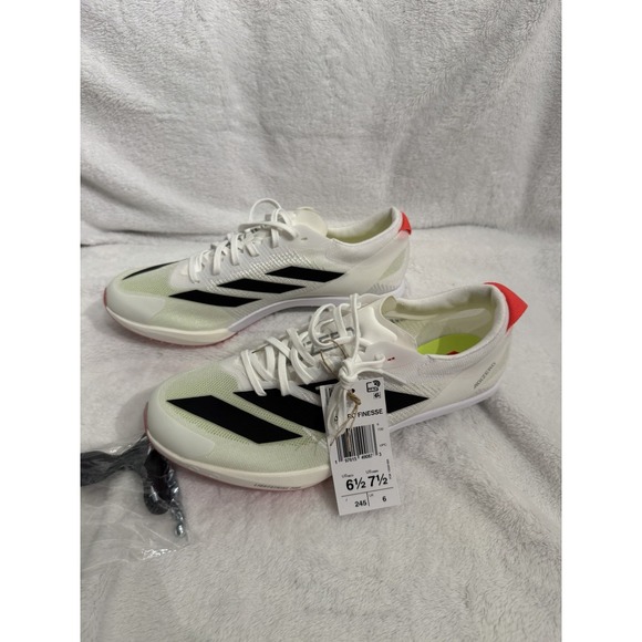 adidas Other - Adidas Adizero Finesse Spikes White Black Lucid Red IH5793 Men's Size 6.5 NEW